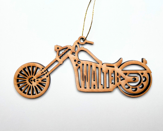 Motorcycle Ornament – Customizable
