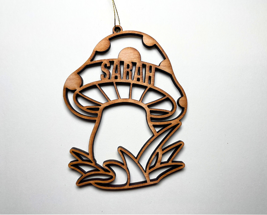 Mushroom Ornament – Customizable