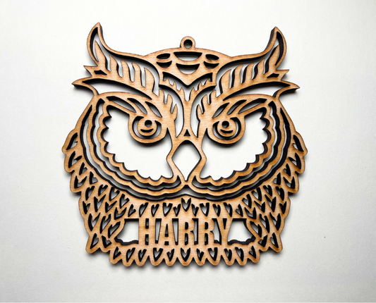 Owl Ornament – Customizable