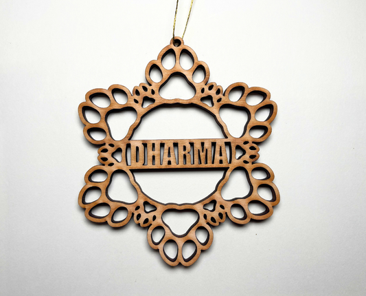 Pawflake Ornament – Customizable