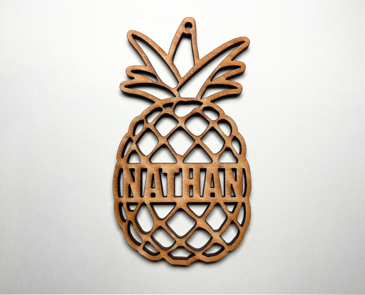 Pineapple Ornament – Customizable