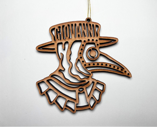 Plague Doctor Ornament – Customizable