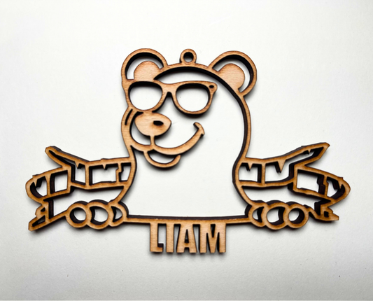 Polar Plunge Ornament – Customizable