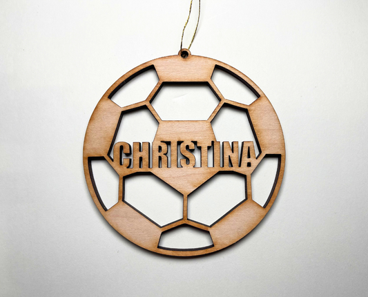Soccer Ball Ornament – Customizable