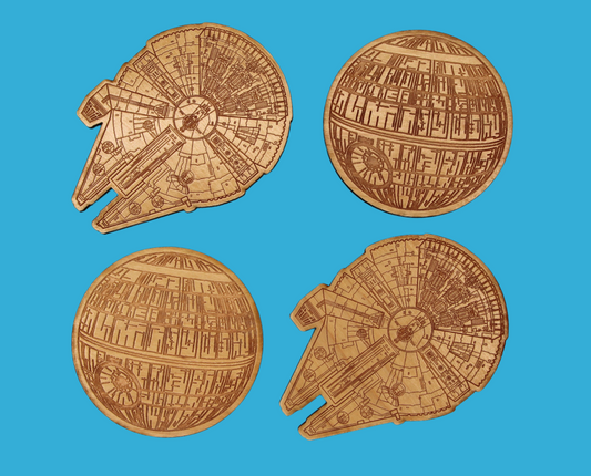 Star Wars Coasters (Set of 4)