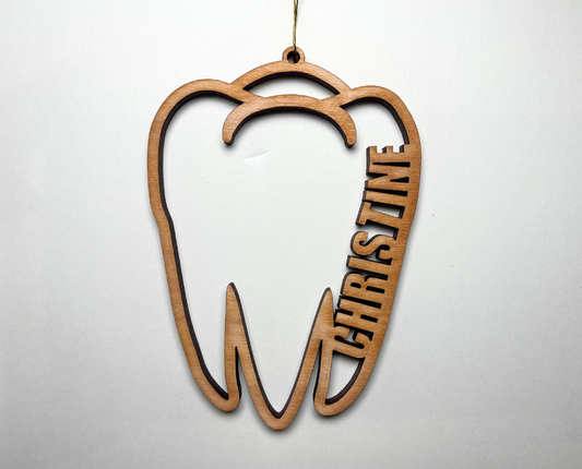 Tooth Ornament – Customizable