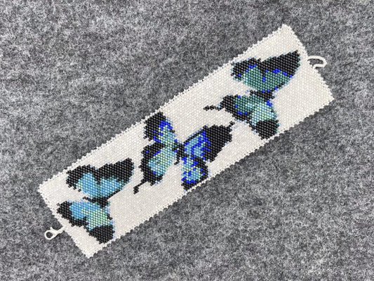 Iridescent Butterflies Bracelet
