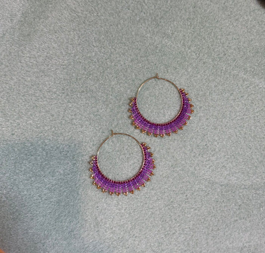 The Caisead Collection Earrings – PURPLE