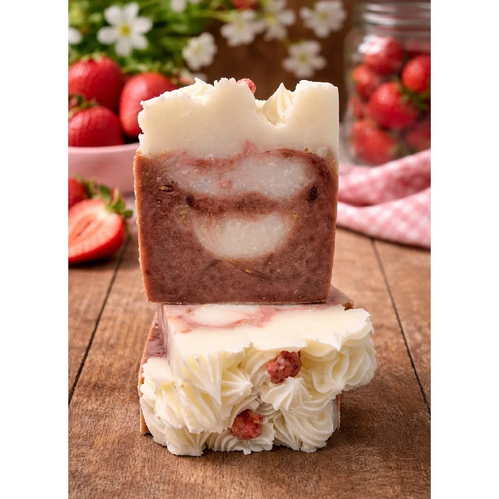 Strawberries and Cream soap