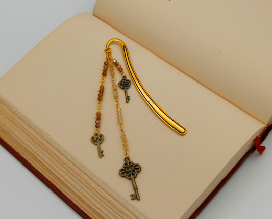 Amber Antique Book Bling