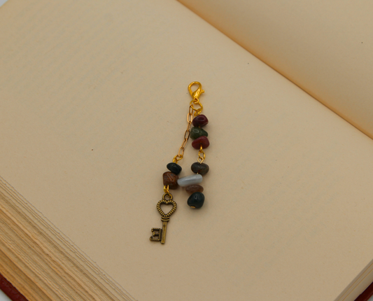 Earthy Agate Book Bling Charm Bundle