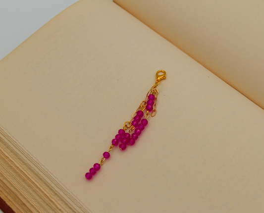 Pink Sparkles Book Bling Charm Bundle