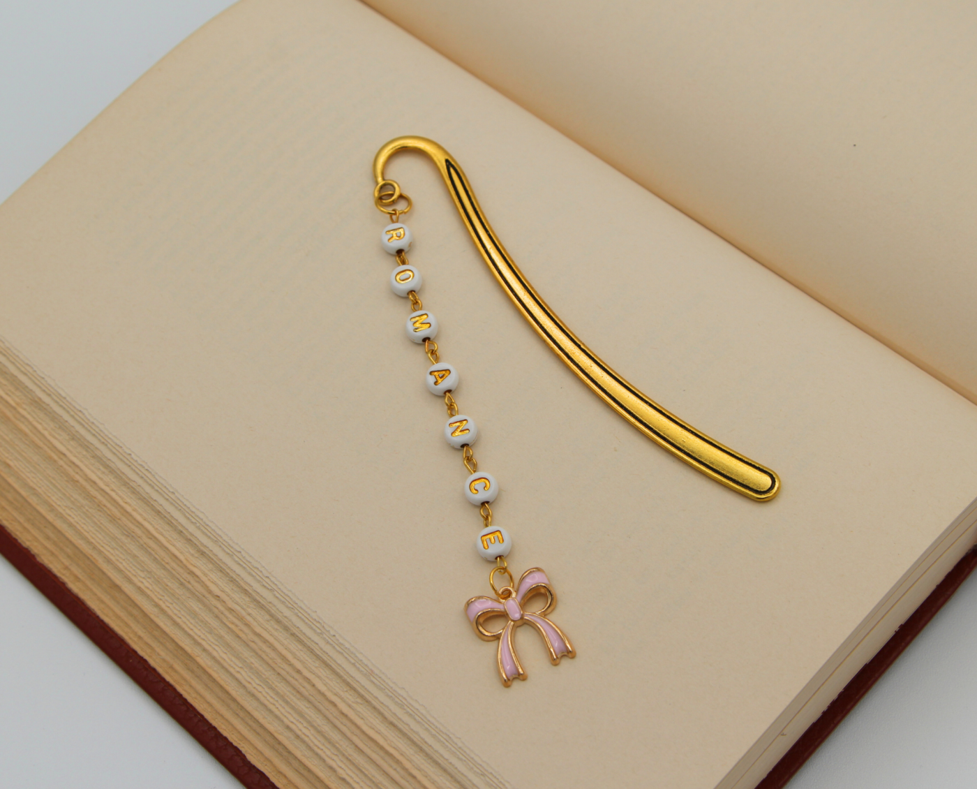 Romance Book Bling with Pink Bow