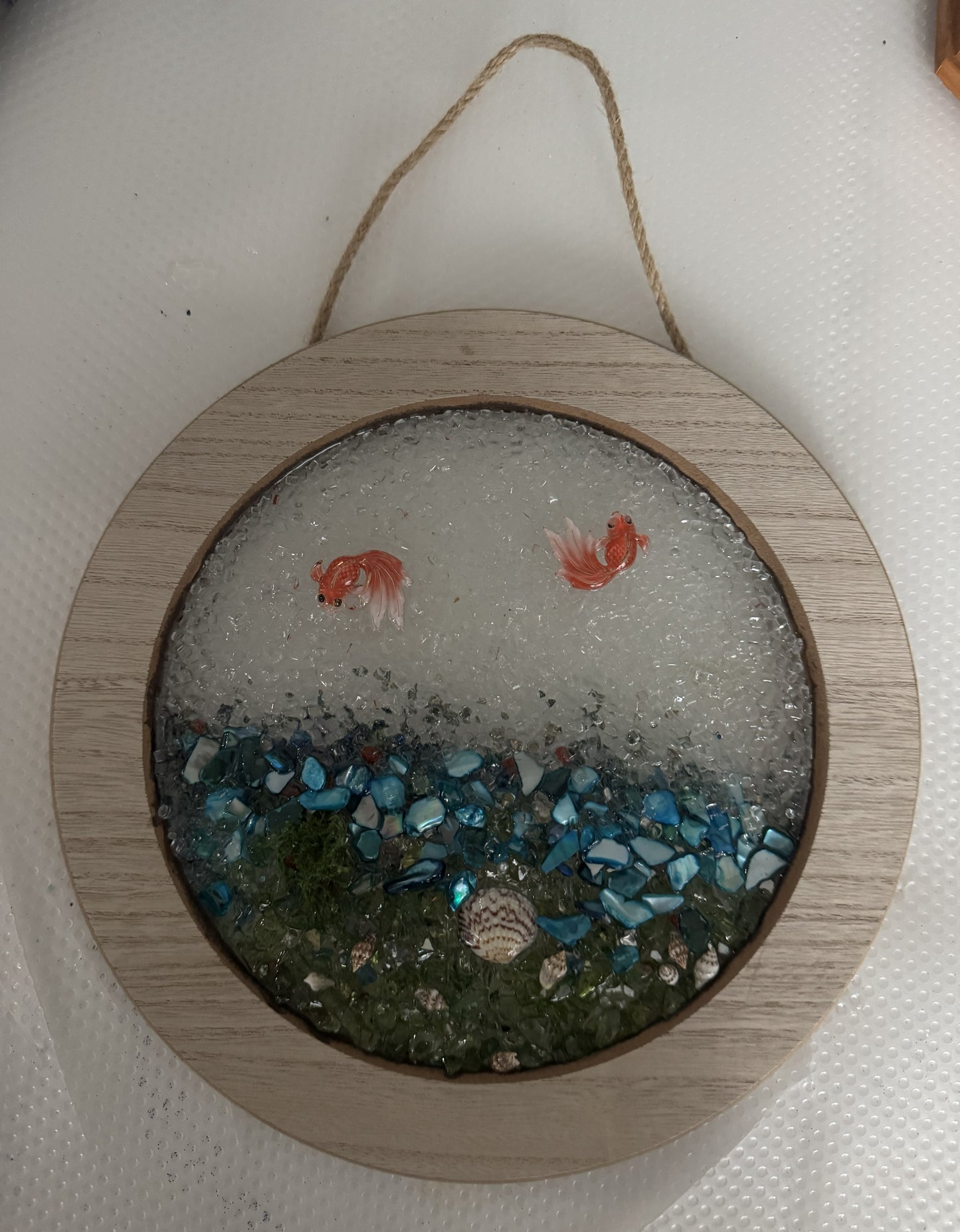 Cut Glass Sun Catcher Ocean pictures