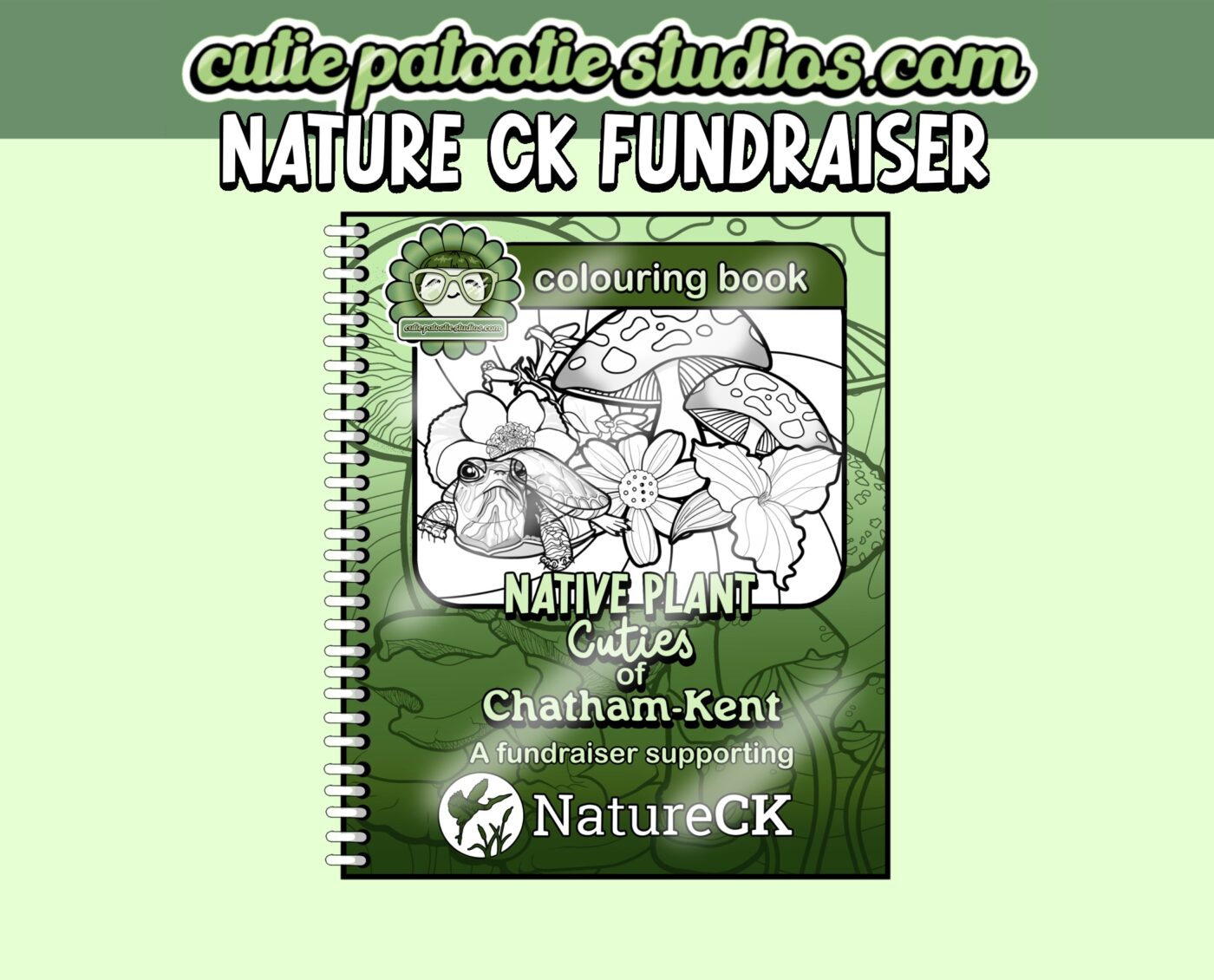 Nature CK Colouring Book