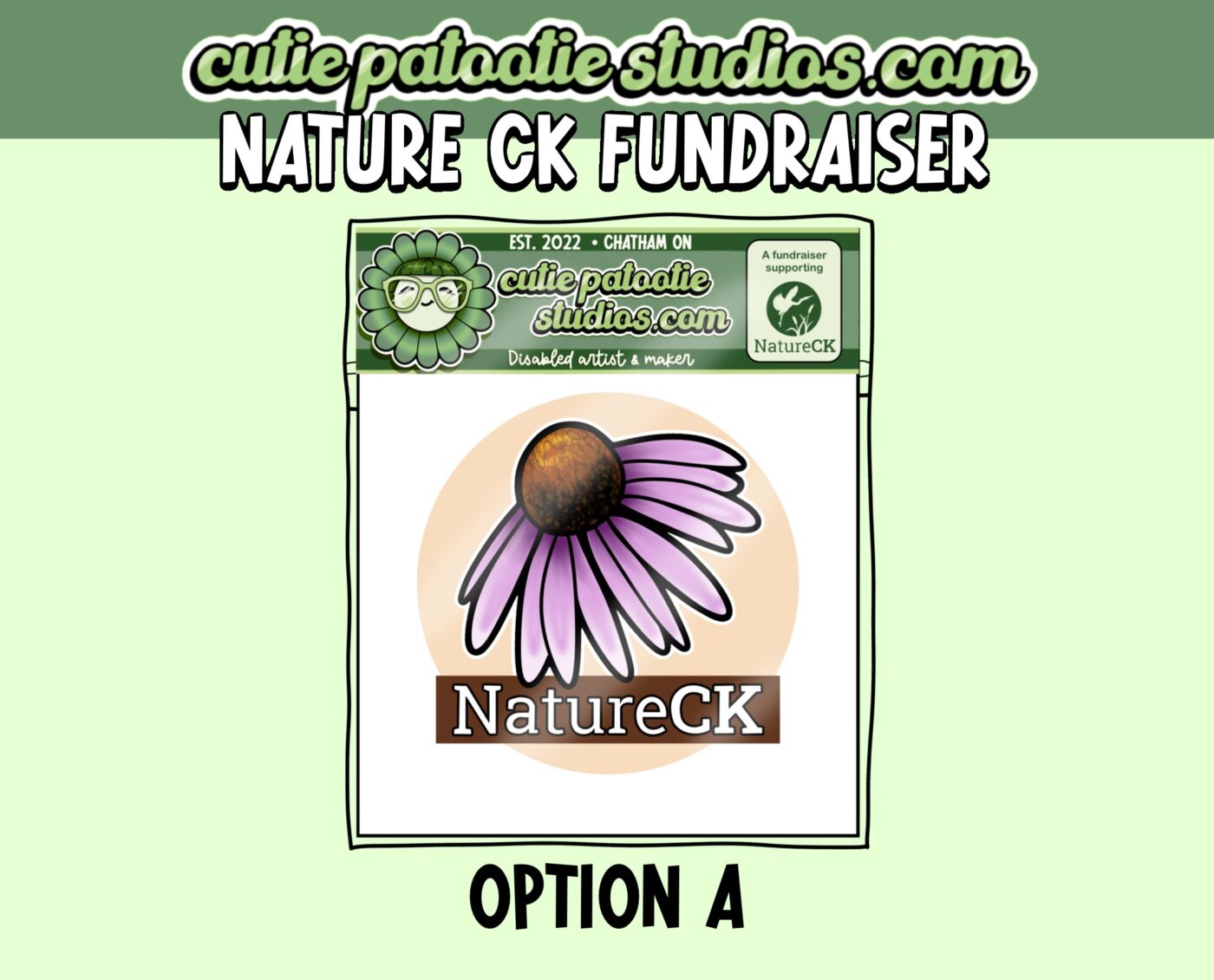 Nature CK FALL Vinyl Sticker