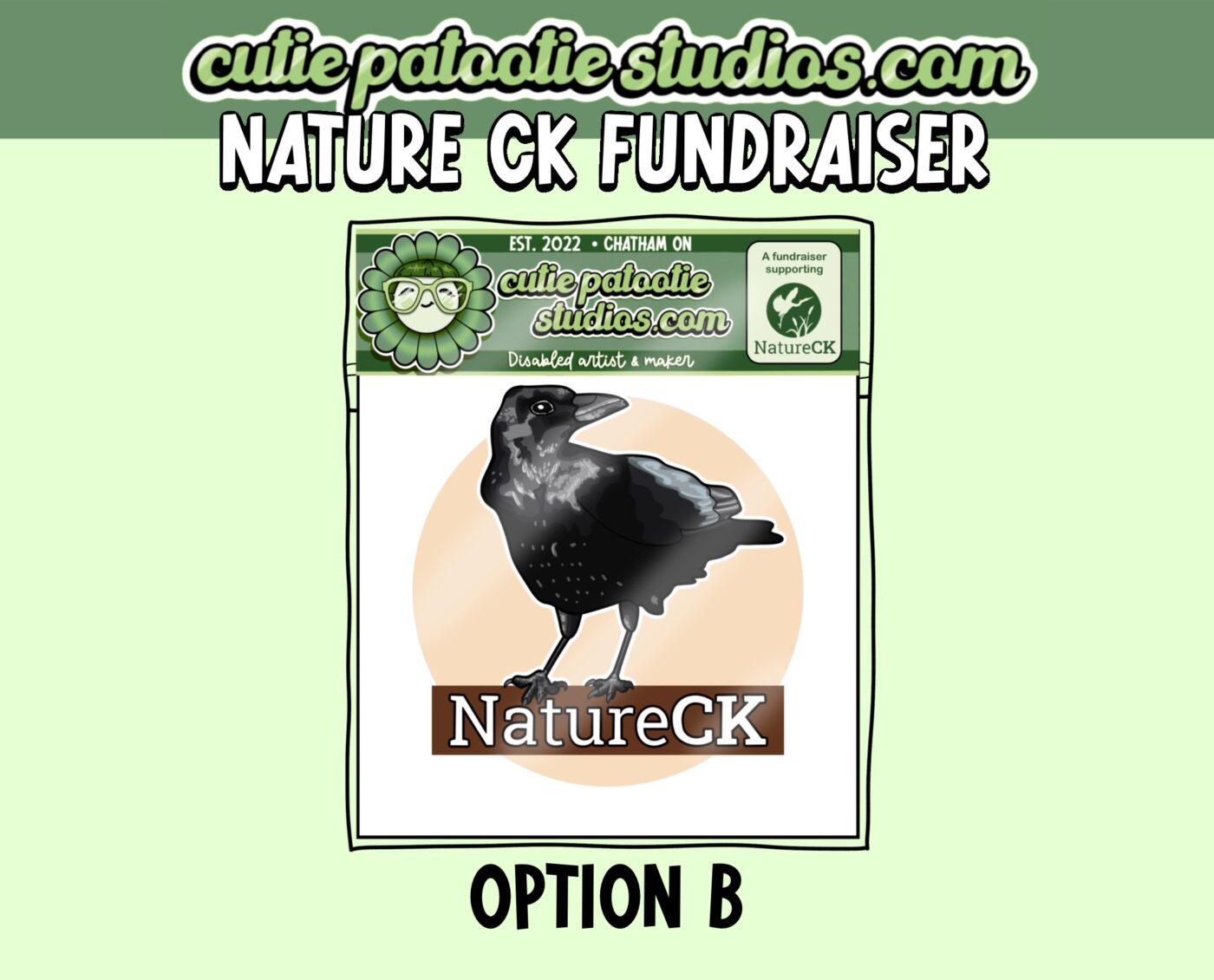 Nature CK FALL Vinyl Sticker