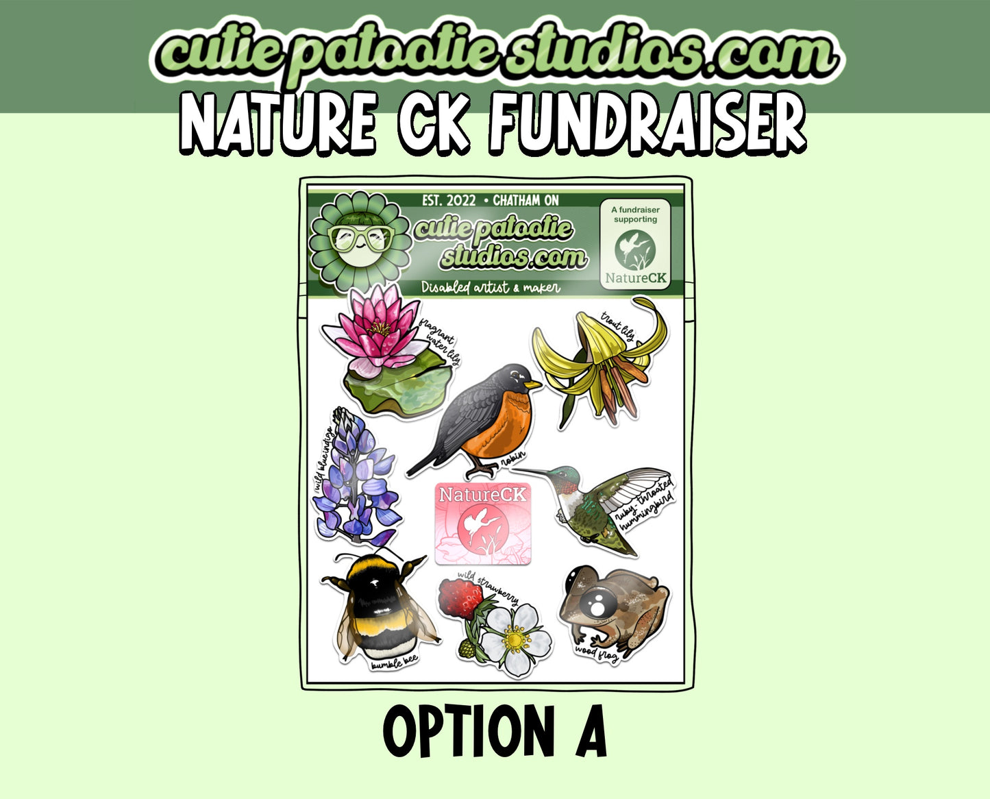 Nature CK Seasonal Sticker Set