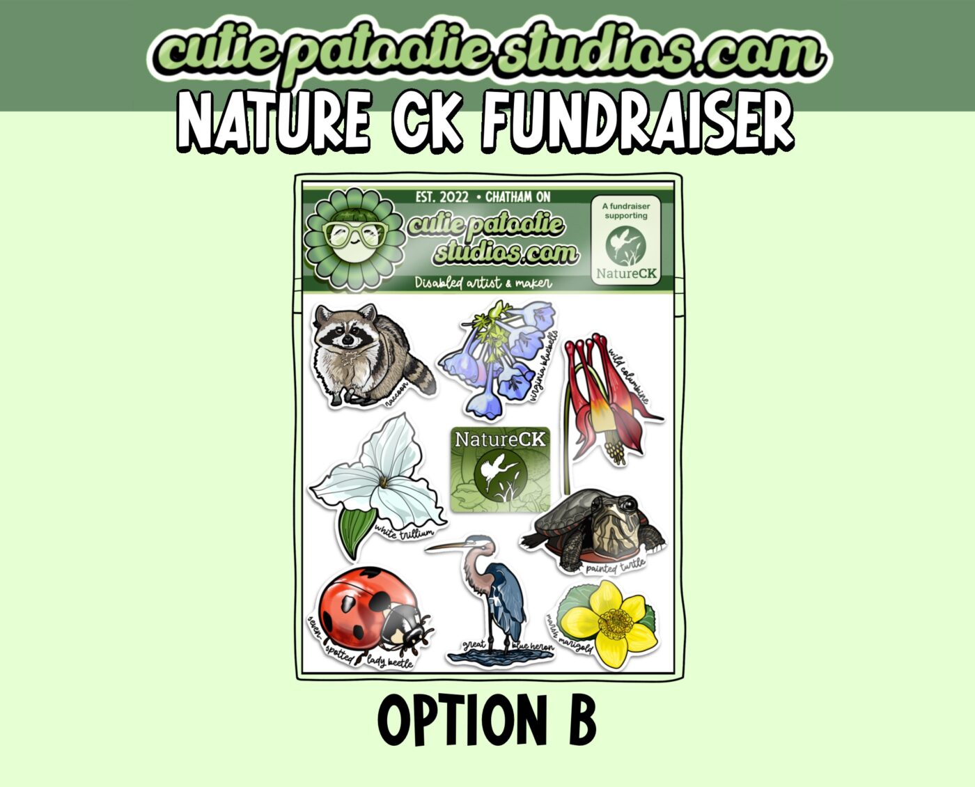 Nature CK Seasonal Sticker Set