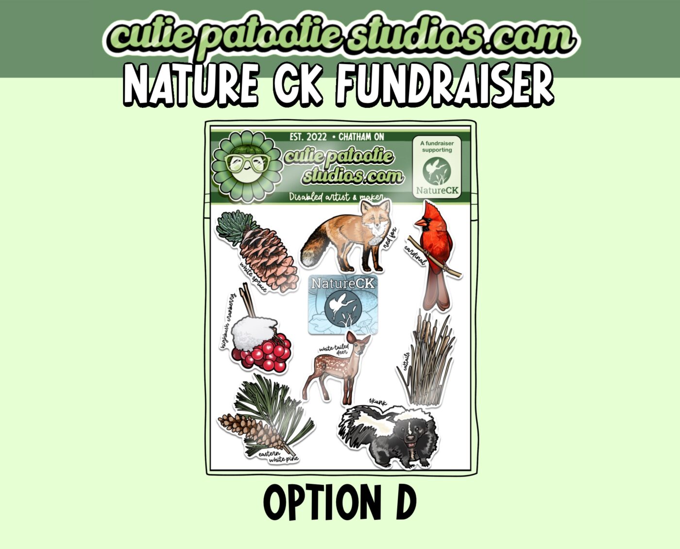 Nature CK Seasonal Sticker Set