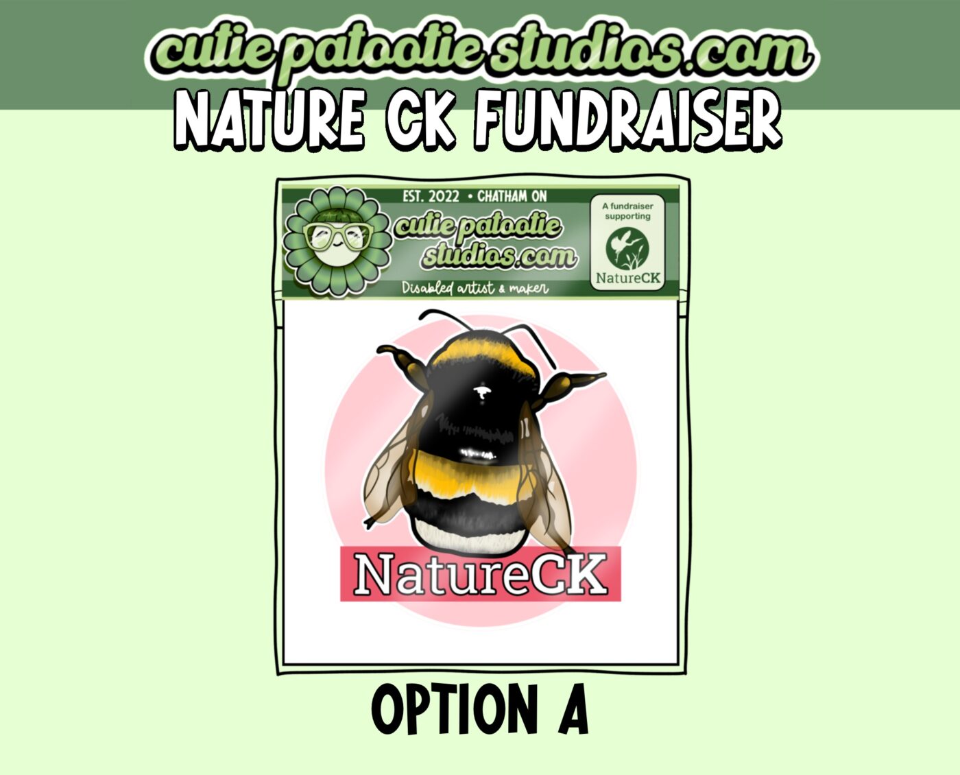 Nature CK SPRING Vinyl Sticker