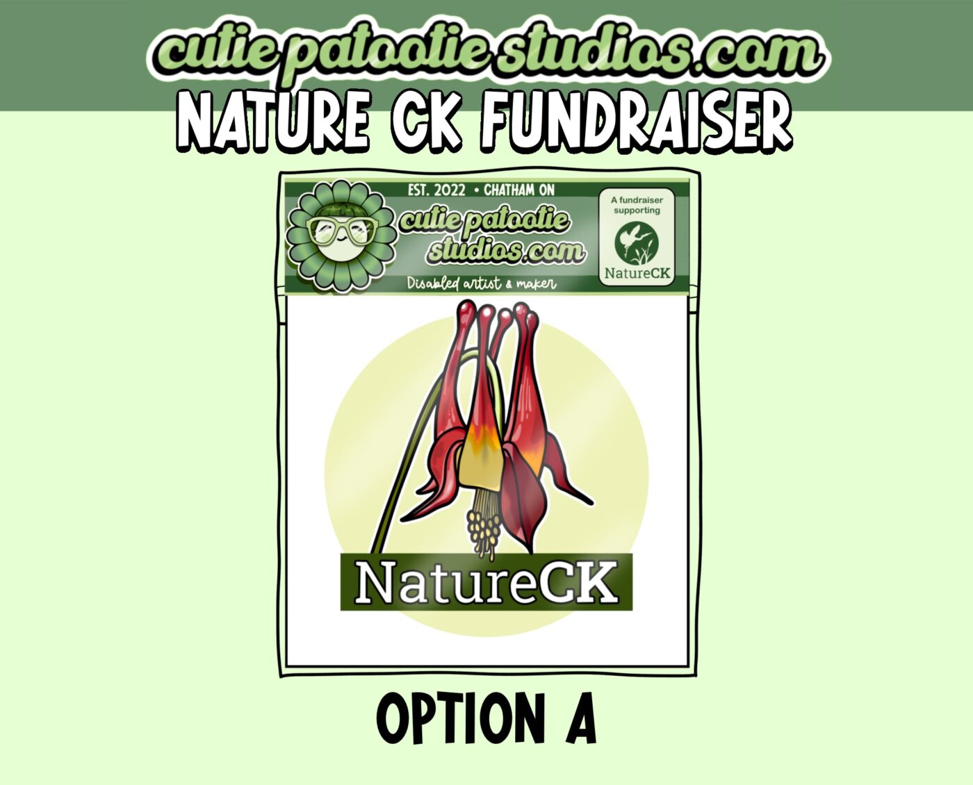 Nature CK SUMMER Vinyl Sticker