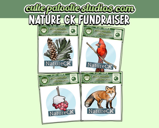 Nature CK WINTER Vinyl Sticker