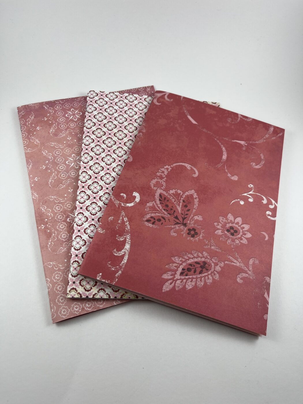3 pk Notebook / Journal (Pretty In Pink)