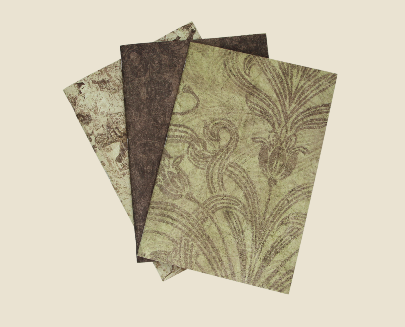 3 pk Notebook / Journal (Sepia)