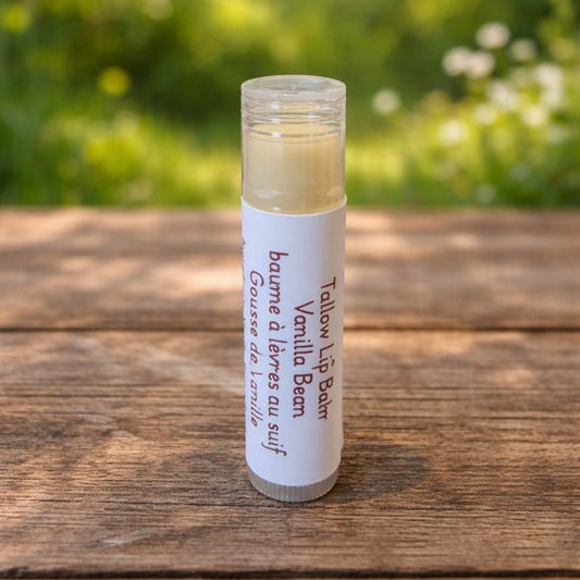 Tallow Lip Balm (vanilla bean)