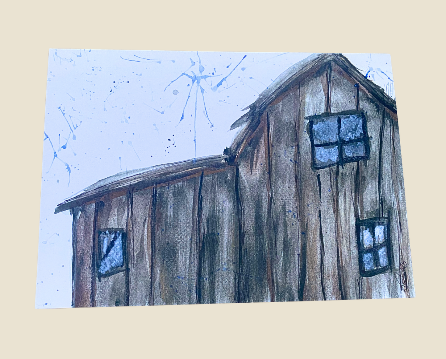 Abandoned Barn Greeting Card