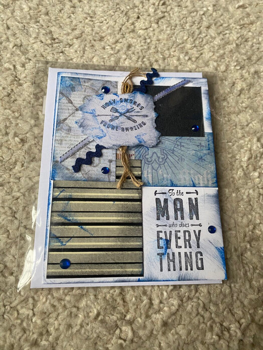 Father’s Day – To The Man Who Does Everything Greeting Card