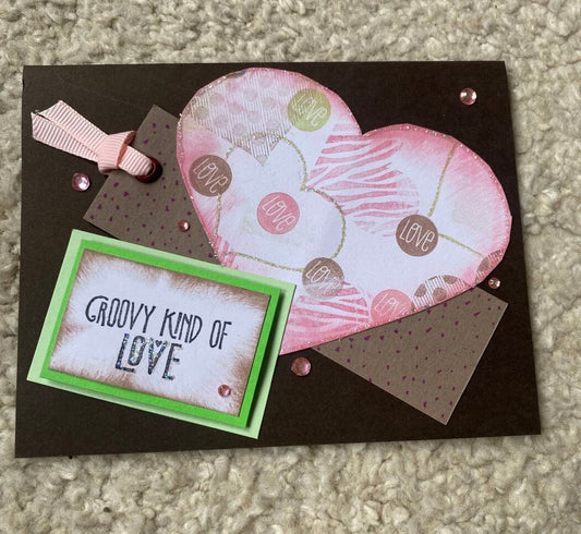Groovy Kind of Love Greeting Card