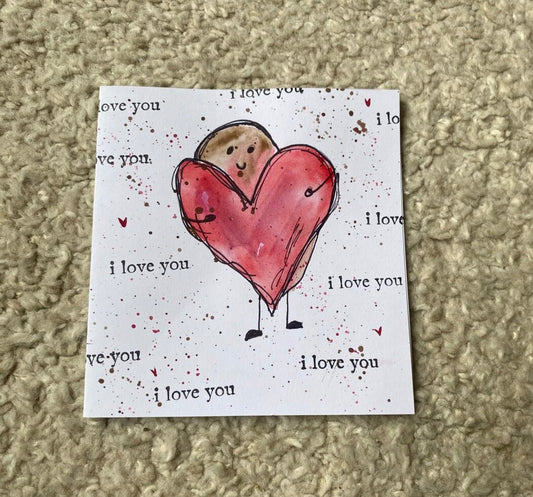 I Love You Greeting Card