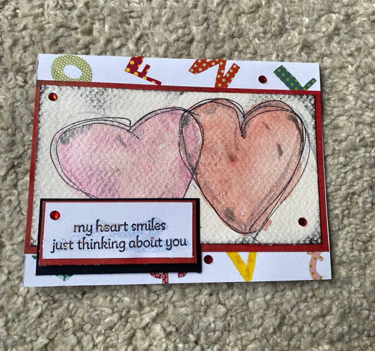 My Heart Smiles Just Thinking About You Greeting Card