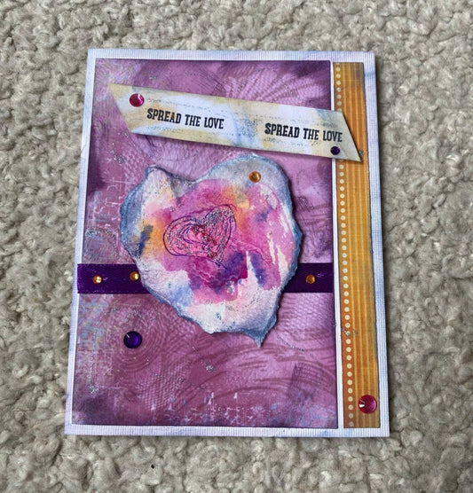 Spread the Love Greeting Card