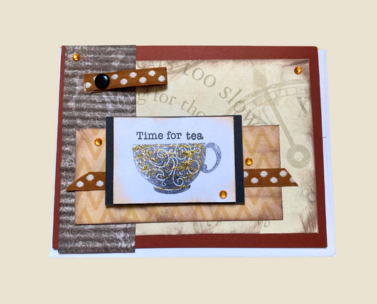Time for Tea Greeting Card
