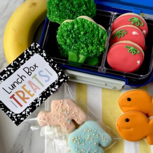 "Animal Cracker" Lunch Box Treats