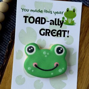 That’sOneCuteCookie_CookieCard3 "You made this year TOADally great" Cookie Card