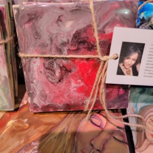 Gazing Tiles (Pink and Red Marble)
