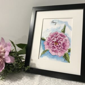 One Pink Peony